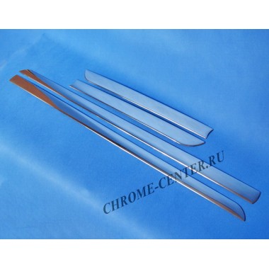 Молдинги на двери (нерж.сталь) Citroen C4 C5 бренд – Omtec (Omsaline) главное фото